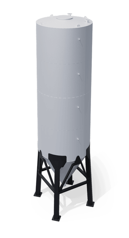 monolithic silo